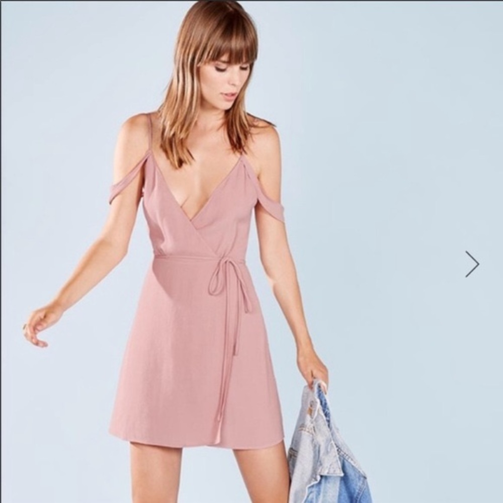 REFORMATION Elie Wrap Dress